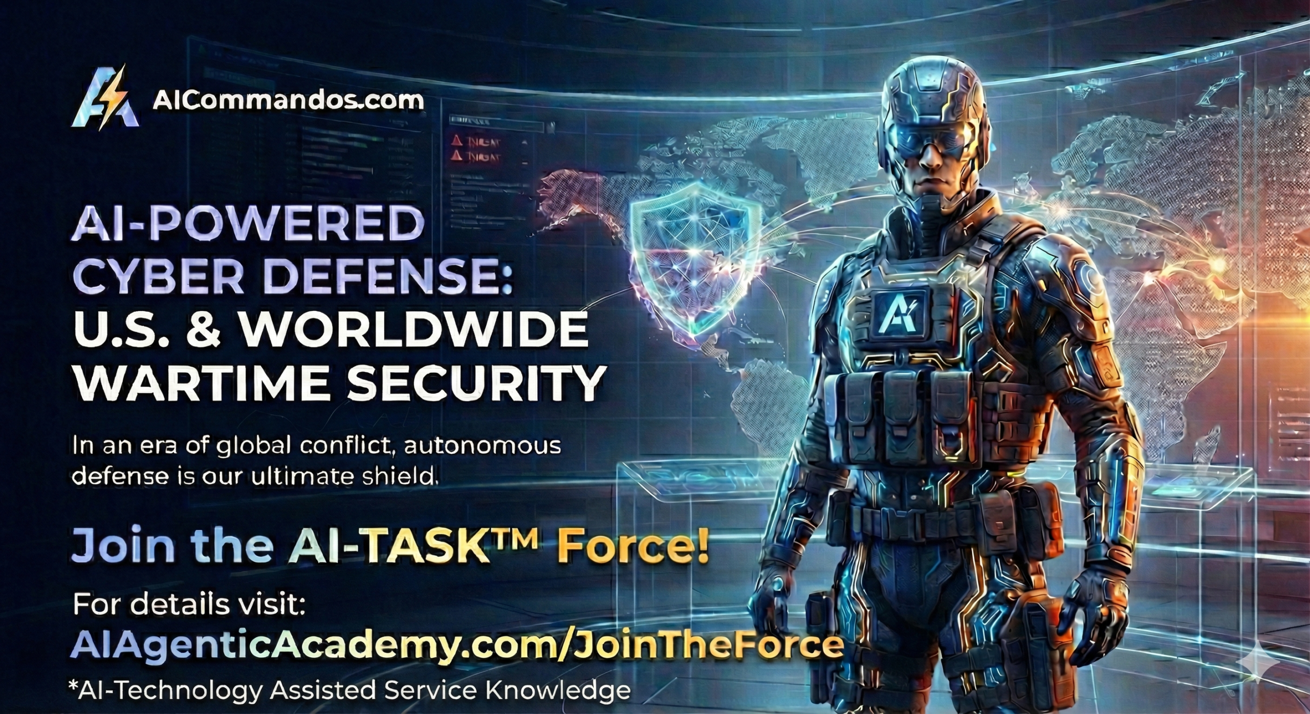 AI-Powered Cyber Security in the U.S. and Worldwide During Wartime