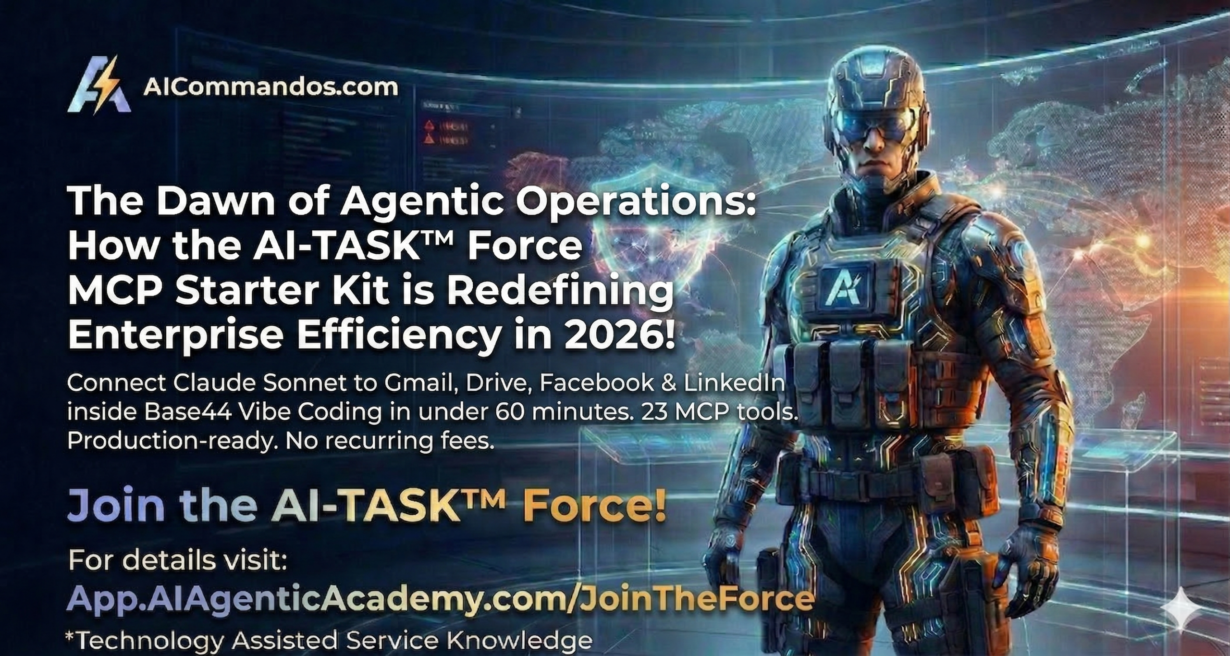 The Dawn of Agentic Operations: How the AI-TASK™ Force MCP Starter Kit is Redefining Enterprise Efficiency in 2026!